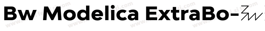 Bw Modelica ExtraBo字体转换
